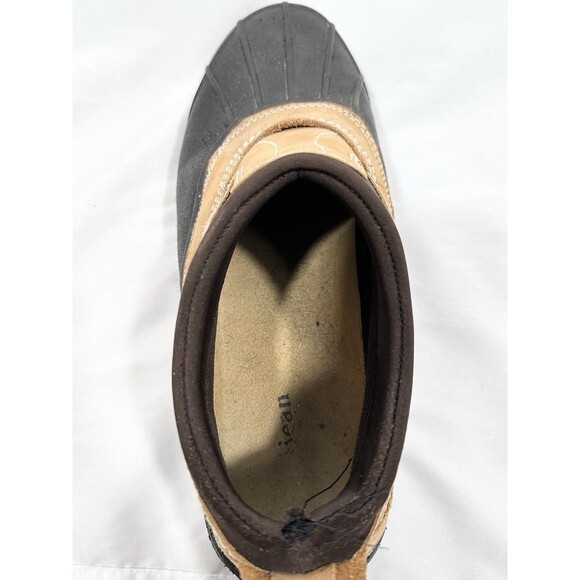 LL Bean Storm Chaser Tek 2.5 Low Cut Duck Boots Leather Men's Size 12 Medium - Picture 6 of 14